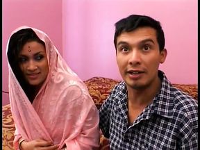 Horny Indian slut takes a bunch of dicks in her holes