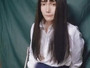 男の娘オナニ－ Japanese crossdresser teasing