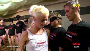 Ggg - Blondes Drenched in Wild Piss Gangbang Orgy