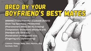 [Audio] Cuckolding Your Boyfriend with his Best Mates