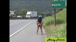 sexo com o vendedor da barraquinha e me exibi em buzios/rj