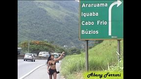 sexo com o vendedor da barraquinha e me exibi em buzios/rj