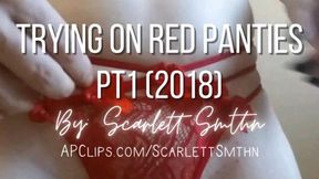 Trying On Red Panties Pt1 (Mobile) 2018