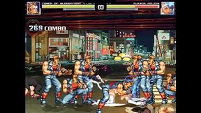 Hentai Mugen Felicia Gangbang