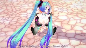 cyber miku takes it in every hole - 3d hentai parody