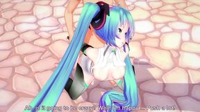 cyber miku takes it in every hole - 3d hentai parody