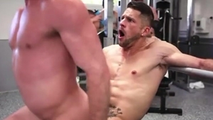 homosexual Fucky-fucky In A Public Gym