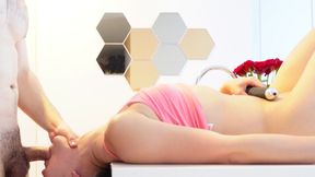 Chinese Girl Fucked IN EVERY HOLE in the Kitchen - TWOSETDUET