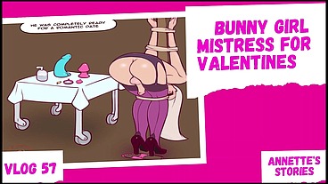 Vanilla Ending. Bunny Girl Mistress for Valentines 【F4M】Roleplay - Audio Hentai - ASMR