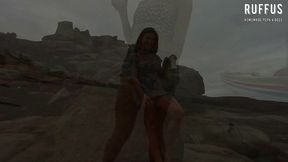 morena safada masturbando e chupando final de tarde na praia - ana rothbard