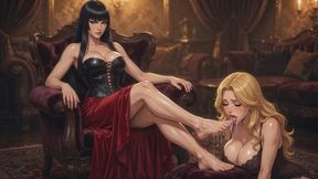 Foot Gagging Stories #4: Sweaty Domination and Gagging Worship