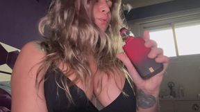 Fiery Smoke: Lips and Curves