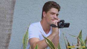 ”Mom catches her daughter fucking”