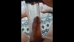 First time using penis pump on small penis