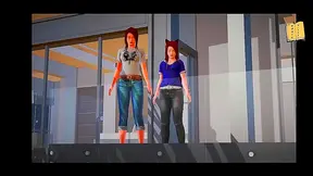 Amateur 3D Hentai Cartoon – My New Family’s Erotic Visual Novel Adventure