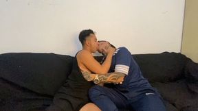 HOT KISSES RECORDED BY AN AMATEUR CAMERA - BY BRENO DIAS AND KOBAYASHI - CLIP 2