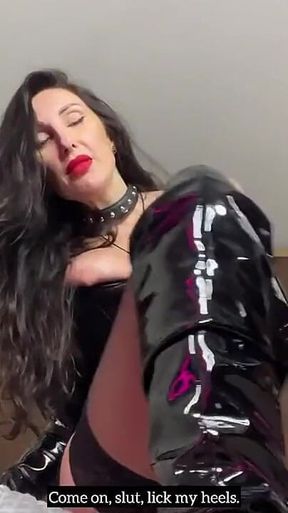Hot Mistress Humiliates