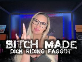 B!TCH MADE D!CK RIDING F@GGOT