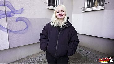 GERMAN SCOUT - Tiny Swiss Teen Lilly Lovemoon 18 Pick Up for real First Time Casting Sex