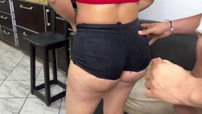 My Stunning Caregiver Dances with Confidence, Showcasing Her Curves!