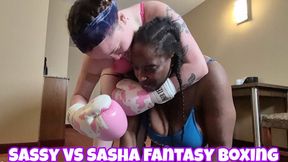 Sassy Savage VS Sasha Steele Fantasy Boxing Match