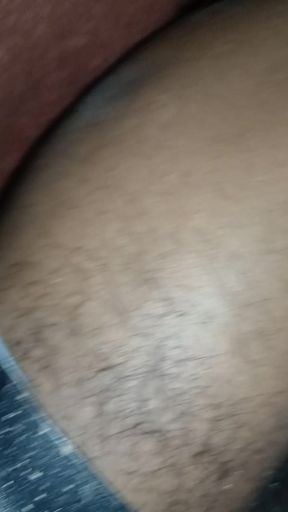 Desi Village Wife Raat Mein Chudai - Legs Up Position Blue Panty Side