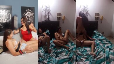 My Hot Friend Makes My Girlfriend Cum Harder Than Airplane Fingering