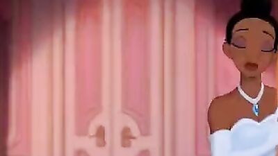 Princess and frog get kinky in a steamy animated hentai