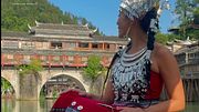 #722 Miao character part 2! I wore the full traditional costume again — the big silver headdress, the embroidere | OnlyFans @appleliu-76 | 5min teaser