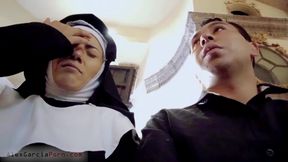 Ccbh Nun Raymunda Pleasures Herself in Her Room with a Carrot