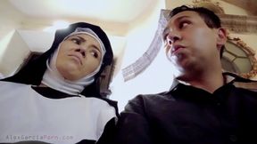 Ccbh Nun Raymunda Pleasures Herself in Her Room with a Carrot