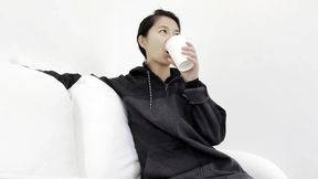 Asian Landlady CFNM
