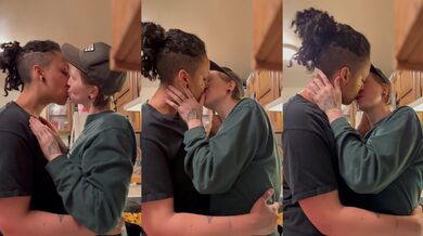 Hot Masc Stud Dyke Makeout