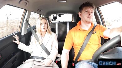 CZECH XXX Road Rage Makes Her Horny - FULL VIDEO