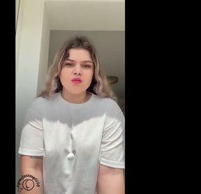 Farting Face in White