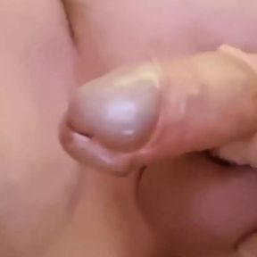 Lying in Bed O Liker with Dildo in My Ass O Liker with My Cock Waiting