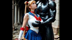 Sailor moon subdued the bad guys 0 (AI-generated) (No live-action) (NSFW)