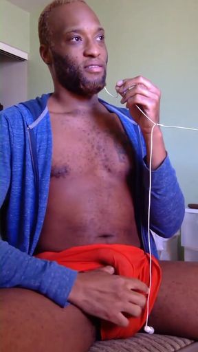 Kennie Jai Gets off Guy by Showing His Big, Fat, Dick!