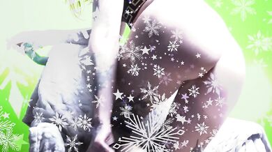 Norwegian playing with Christmas calander