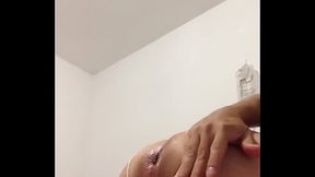 consolador 40 cm dentro del culo