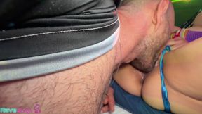 Brian Omally Pumps His Load Into Miki Moon's Pussy for a Raw Creampie!