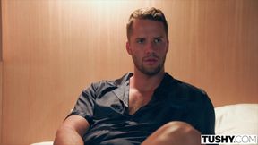 TUSHY Gorgeous Besties Milan Cheek And Polly Yangs Have Crazy Anal Foursome On Couples Getaway