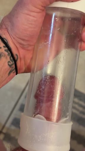 Pumping up Penis
