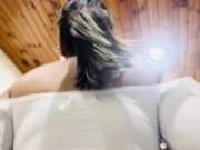 POV Luis Fernando's girlfriend is fucked by his enemy. role play with the horny latina Vanessa