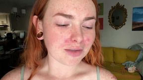 Freckled Bare Face Worship (mp4)