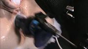 My first knotted cumming dildo fucks and fills me till I squirt