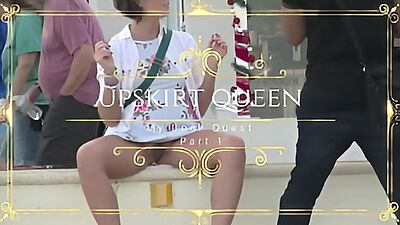 Helena Price, My Shaft Quest #1 (Part 1 and 2) - UPSKIRT FLASHING IN PUBLIC!