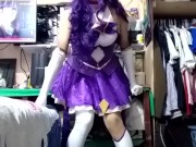 cosplay syndra crossdresser fuck
