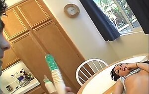 Victoria loves getting her ass screwed to fill it with cum