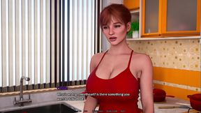 Perfect Package 2 - Luna Shaking her big dick in her bed - Shemale